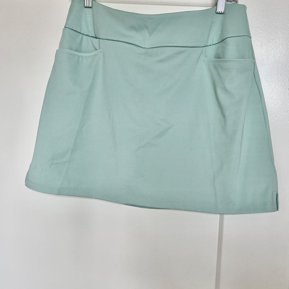 Adidas Golf Skirt mint green, Athletic / Sports Skirt, Activewear Skirt Medium